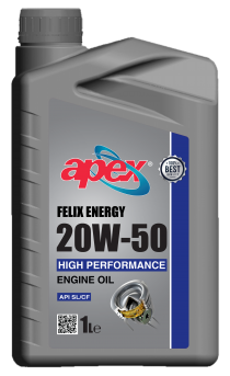  APEX FELIX ENERGY 20W-50 SN/SL/SG 